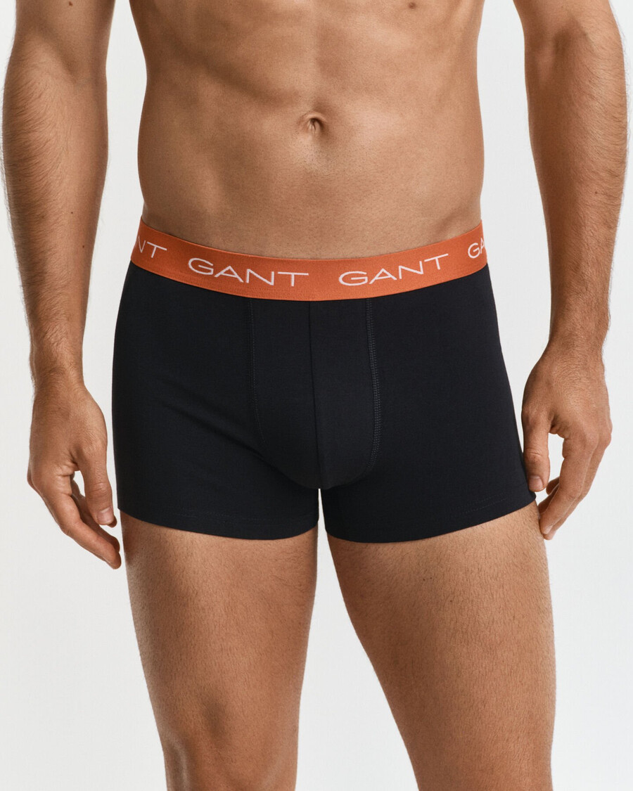 conjunto com 3 cuecas boxer - pretas