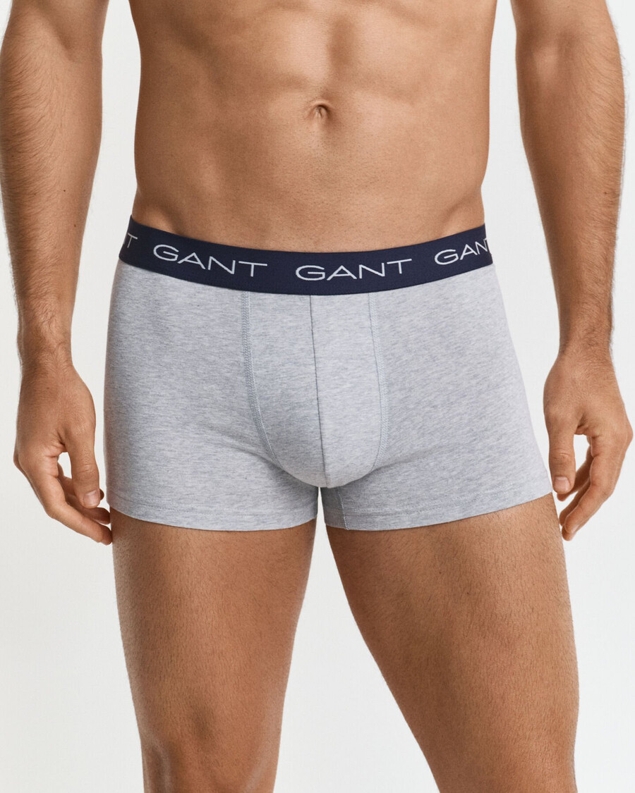 conjunto com 3 cuecas boxer - cinza mescla claro