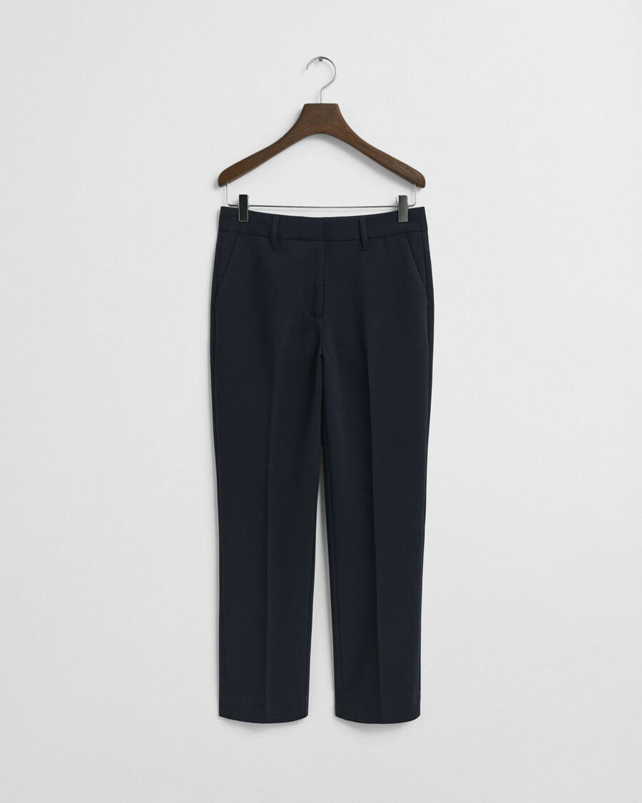 calças slim fit fluid - azul noite