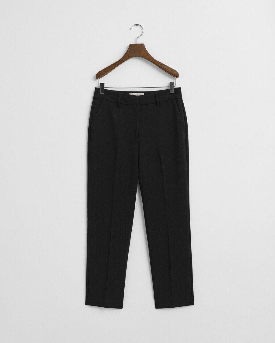 calças slim fit fluid - pretas