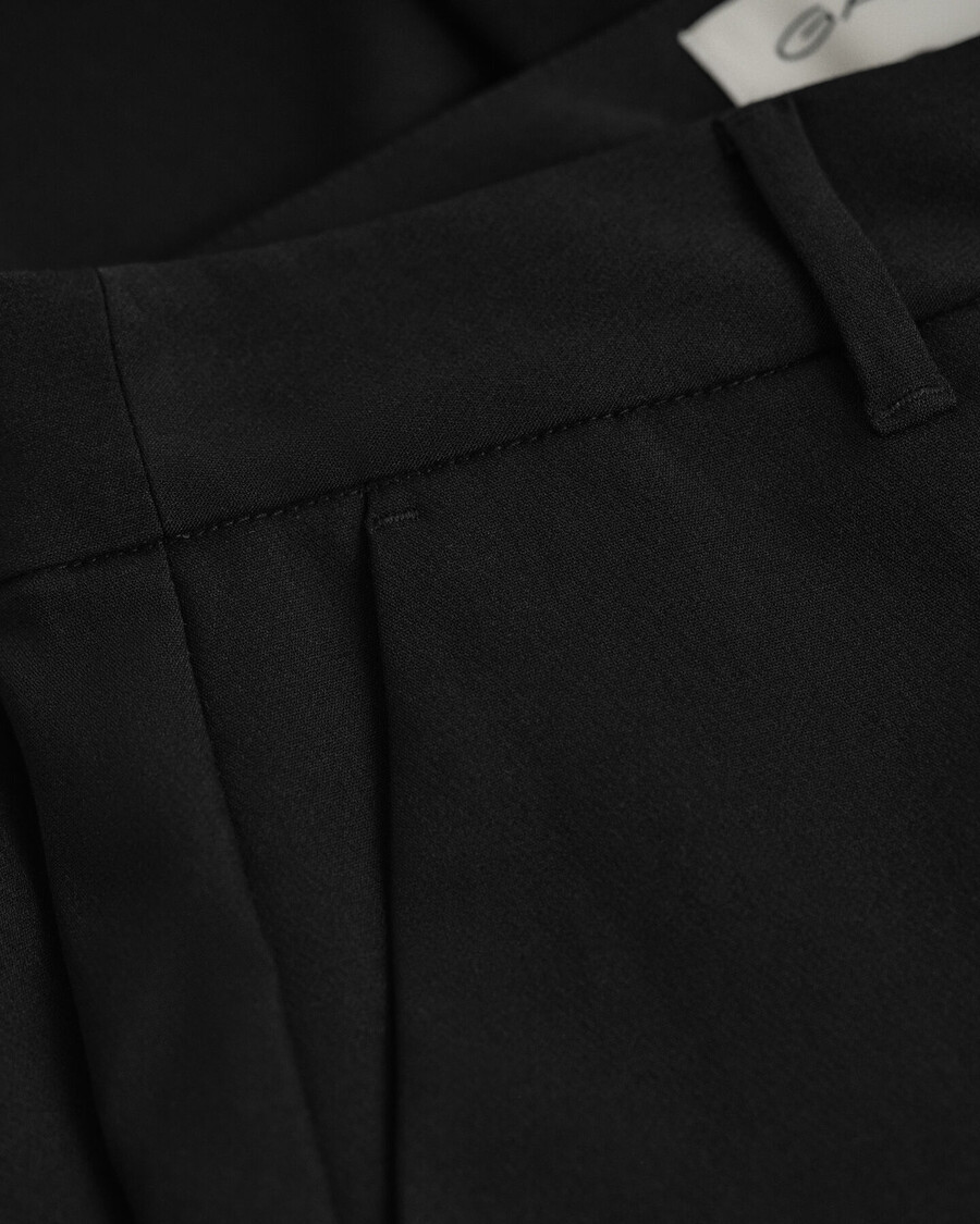 calças slim fit fluid - pretas