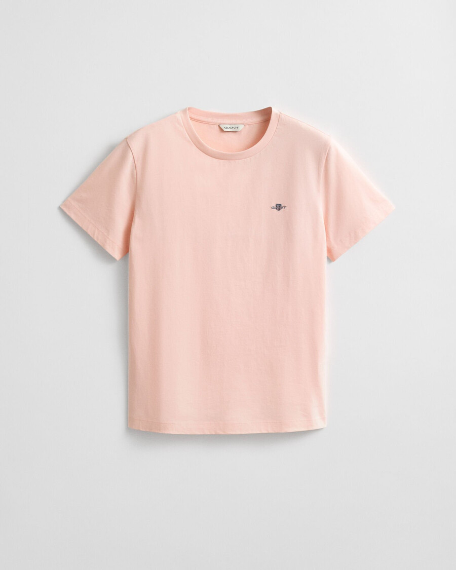 camiseta shield - rosa damasco