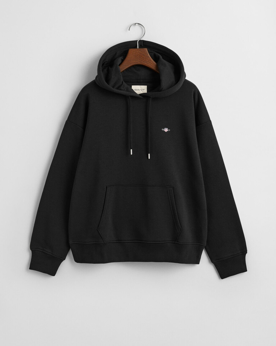 moletom com capuz shield - preto