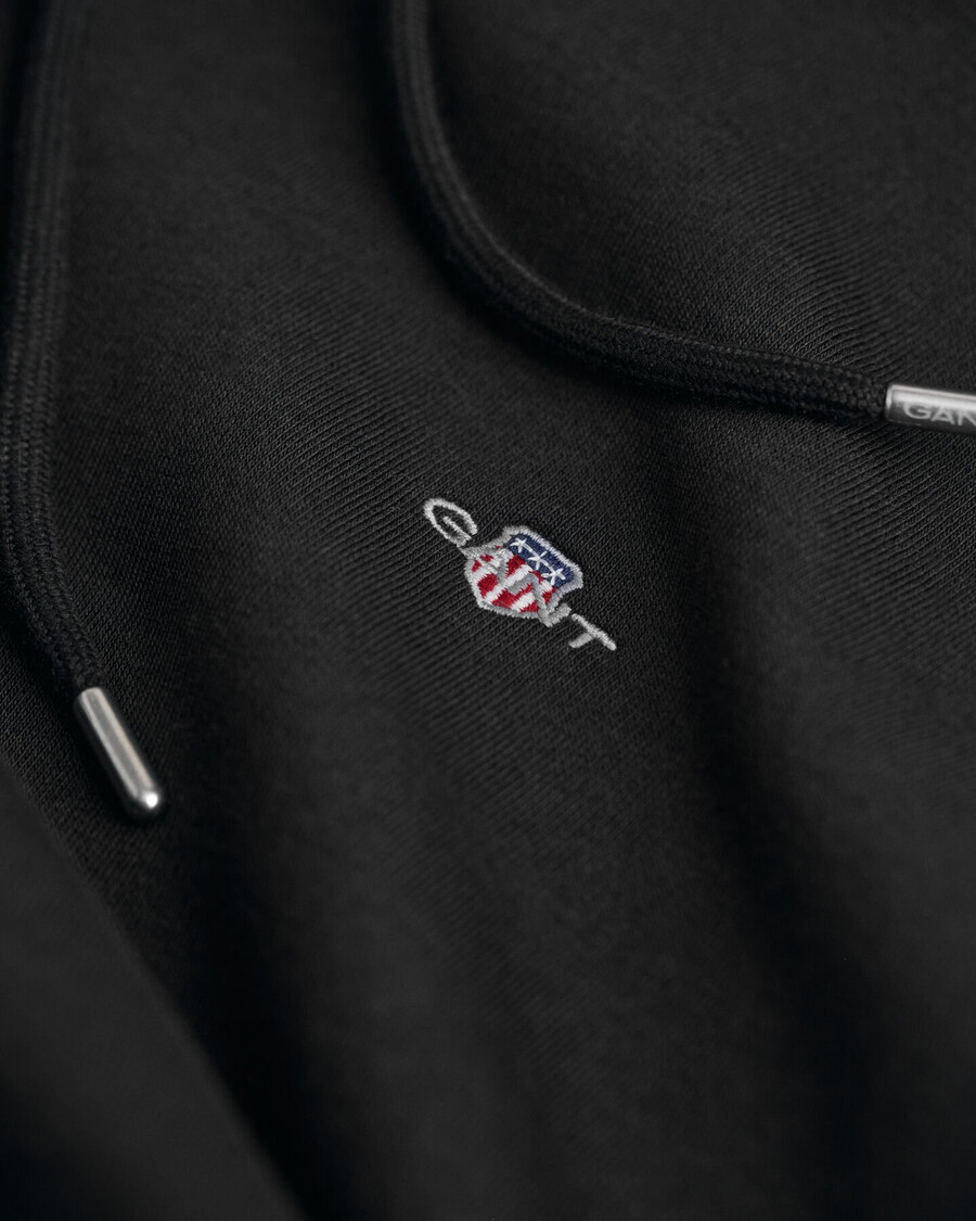 moletom com capuz shield - preto
