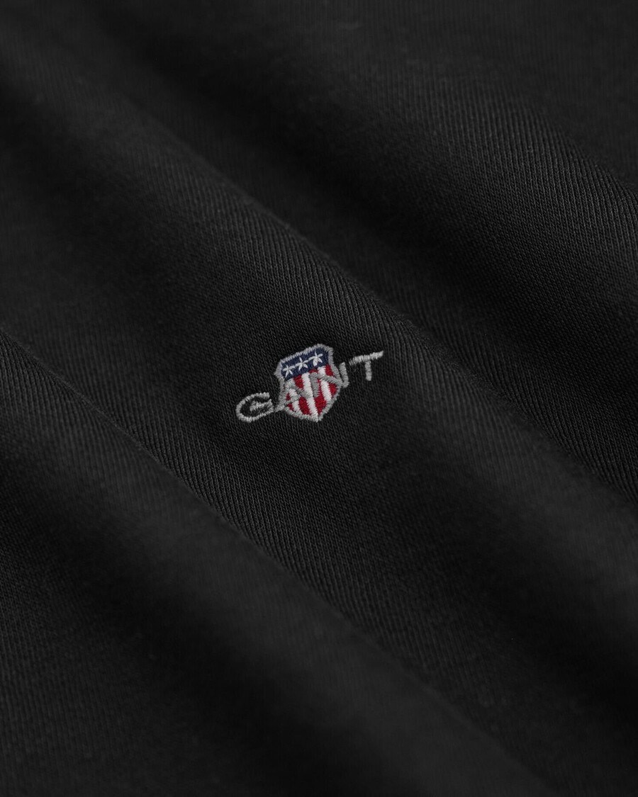 moletom shield com gola redonda - preto