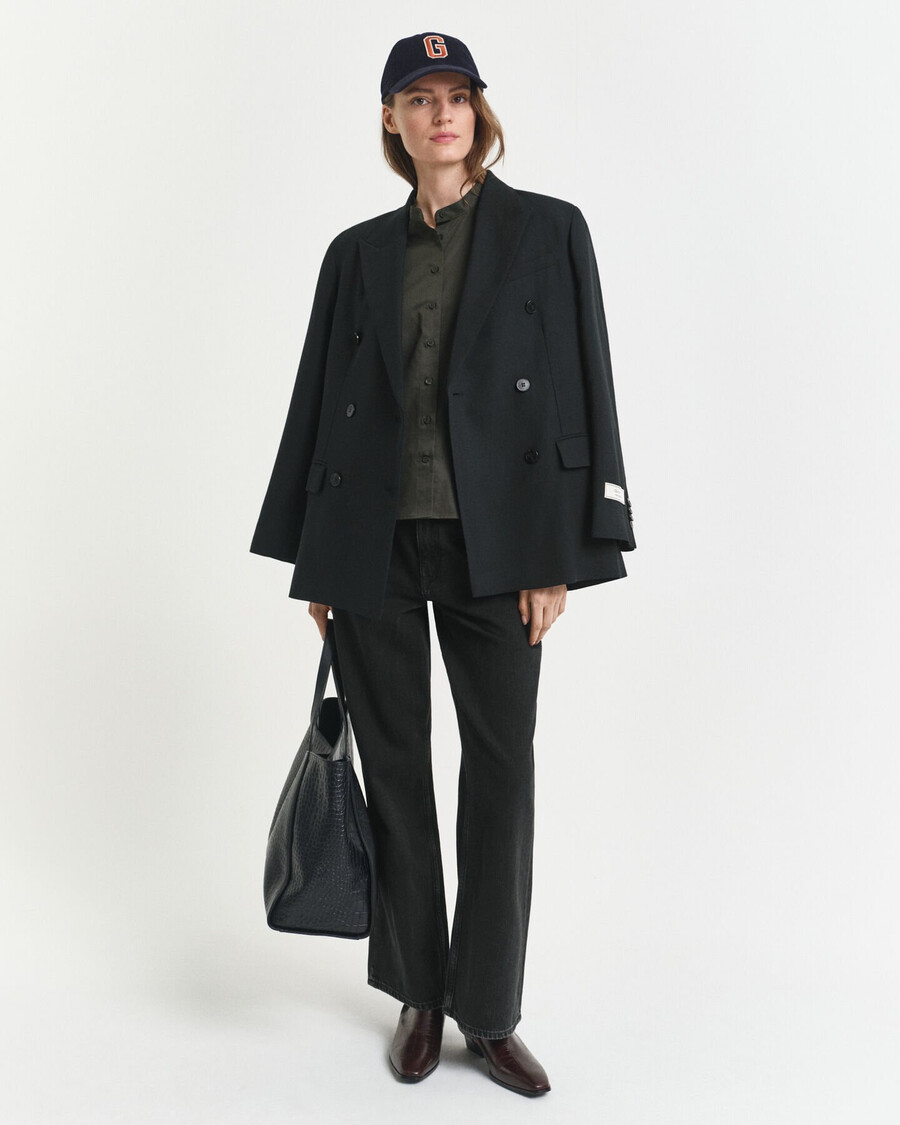 blusa de algodão - verde musgo escuro
