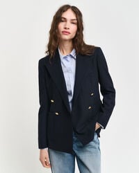 blazer slim fit club - azul noite
