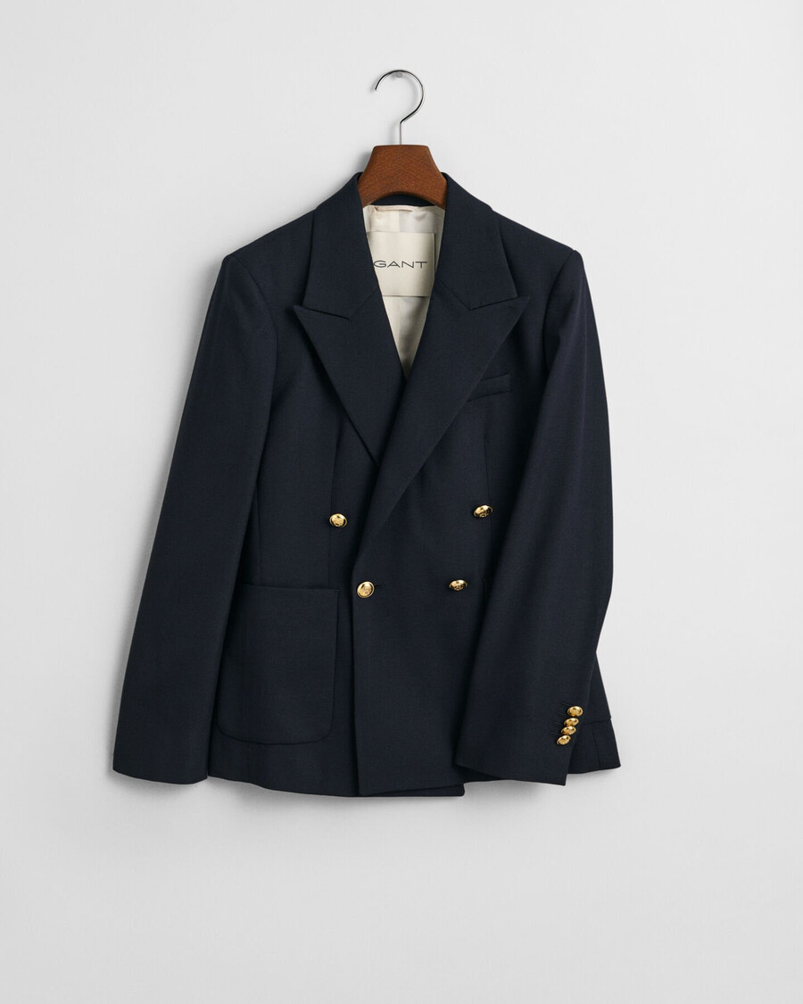blazer slim fit club - azul noite