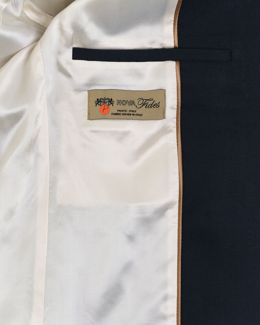 blazer slim fit club - azul noite