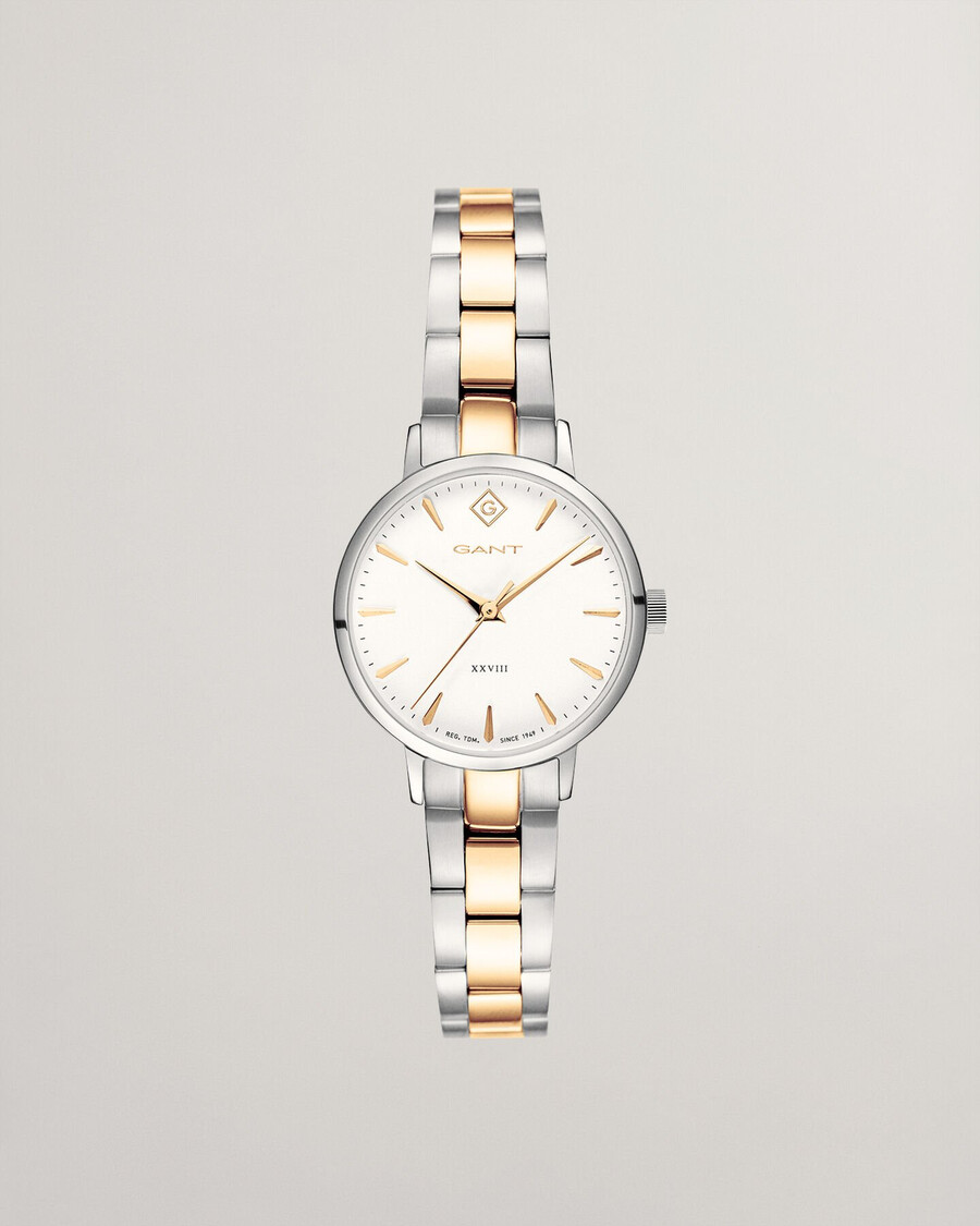 relógio de pulso park avenue 28 - branco