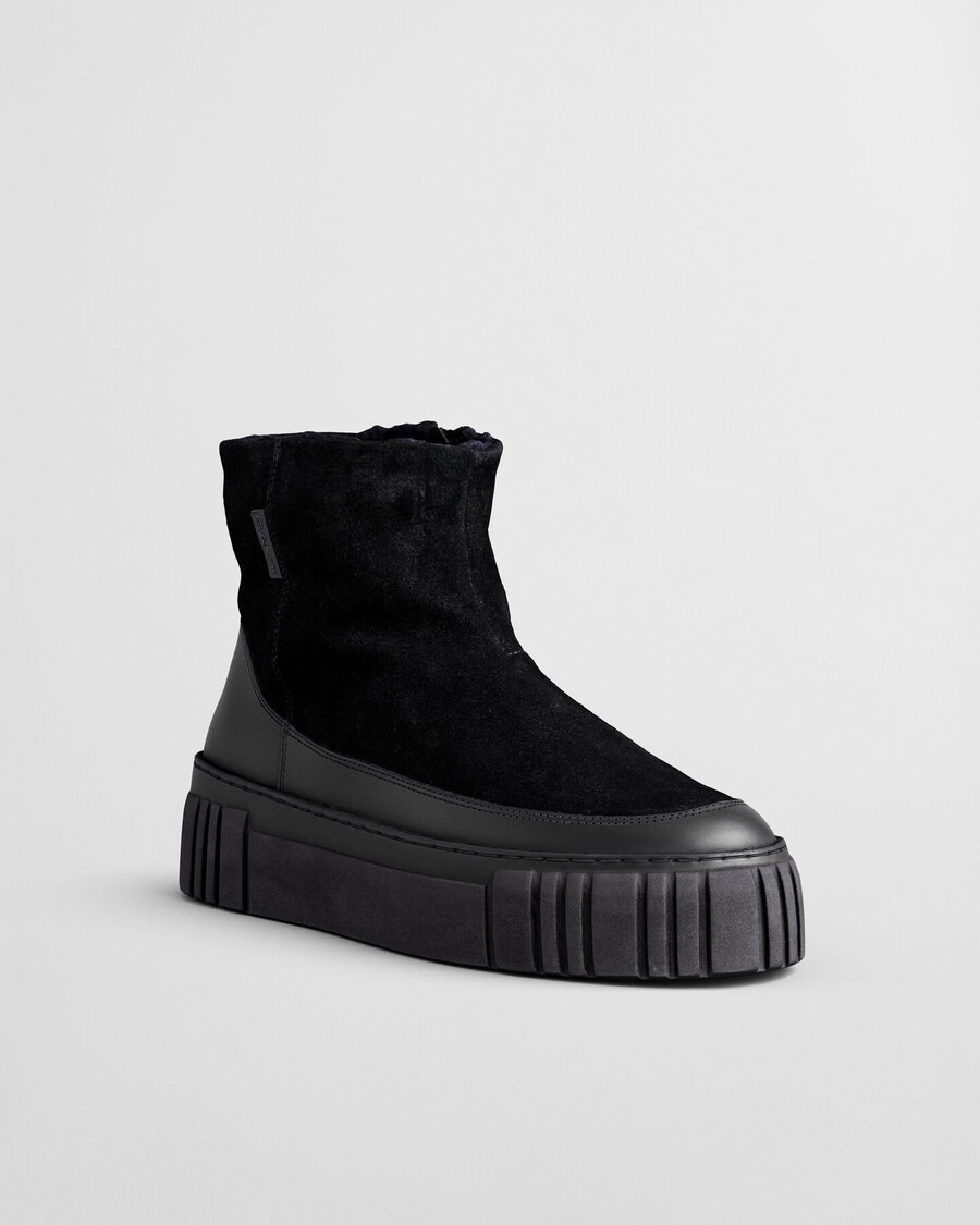 botas snowmont mid - pretas