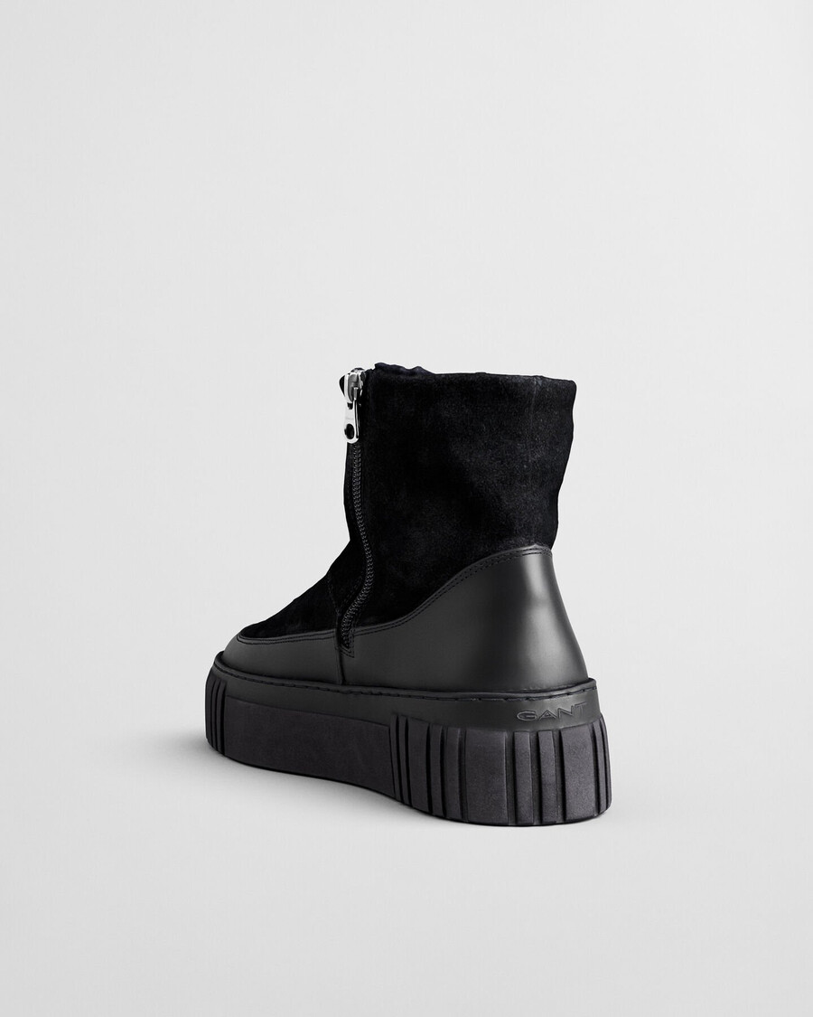 botas snowmont mid - pretas