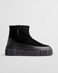 botas snowmont mid - pretas