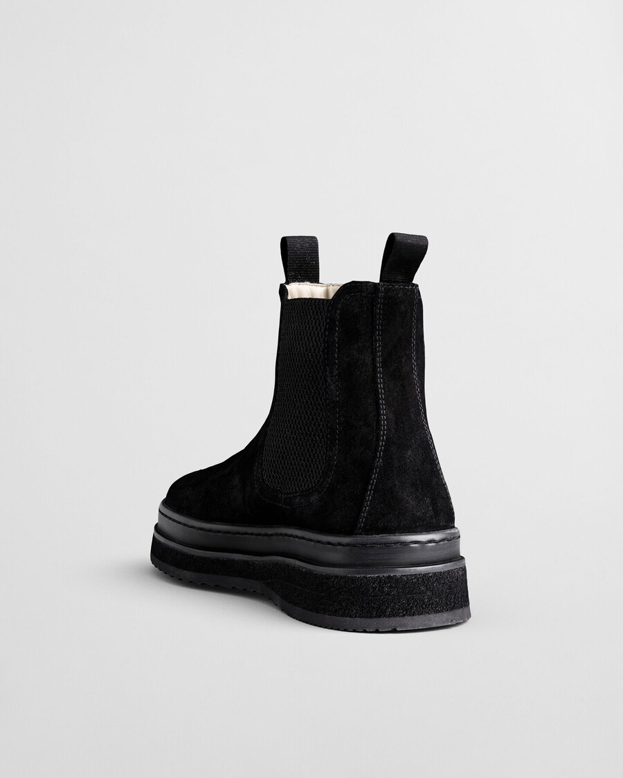 botas chelsea sistown - pretas
