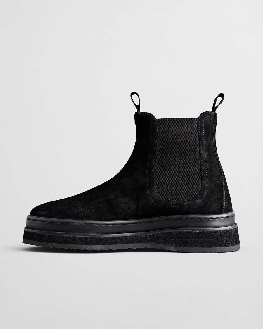 botas chelsea sistown - pretas